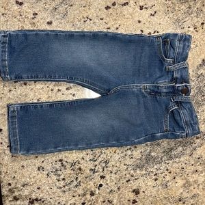 2 Pairs of Wrangler brand pants in size 18 month.